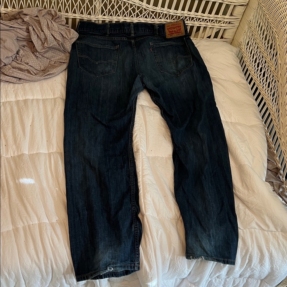 Levi's Classic Blue Denim Jeans